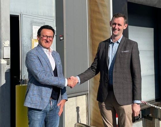 Stephen Delaney Managing Director of Q1 Scientific at new site in Belgium