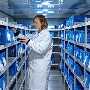 GDP-certified storage at Q1 Scientific Belgium