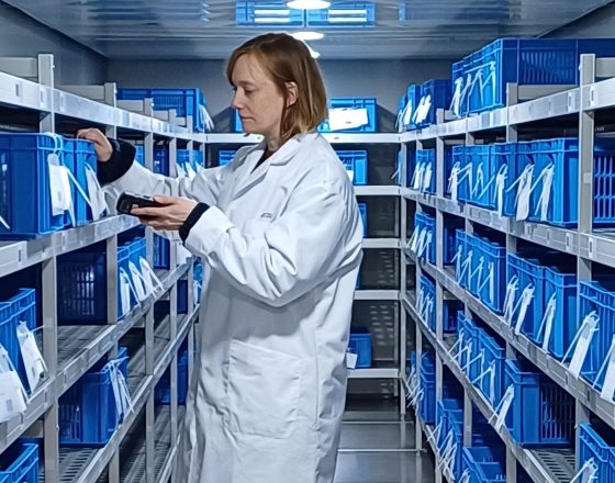 GDP-certified storage at Q1 Scientific Belgium